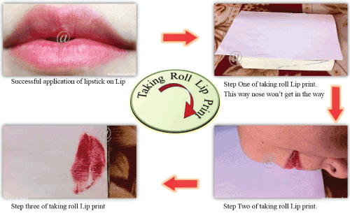 lip prints
