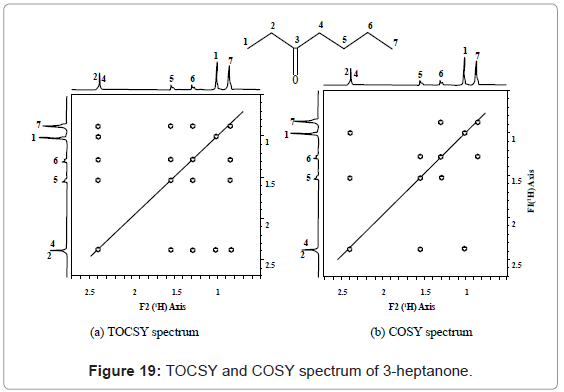 analytical-bioanalytical-techniques-TOCSY-COSY-heptanone