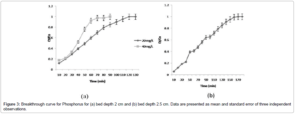bioremediation-biodegradation-Breakthrough-curve-Phosphorus