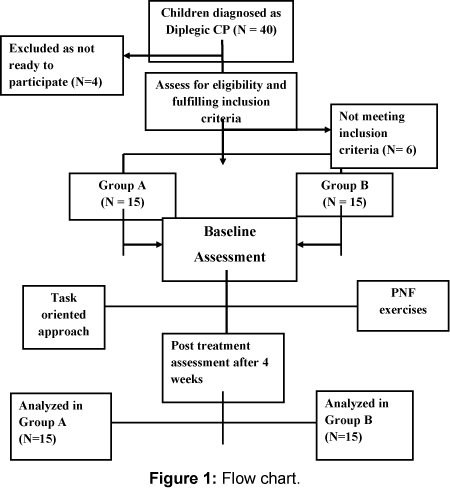 Cerebral Palsy Assessment Chart