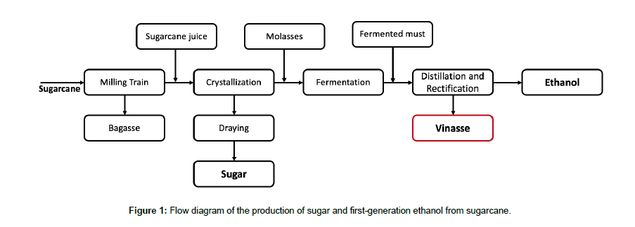 anaerobic treatment of vinasse from sugarcane ethanol production inchemical engineering process technology generation ethanol figure 1 flow diagram of the production